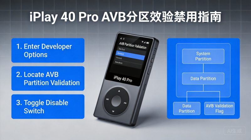 iPlay 40 Pro AVB分区效验禁用指南|星极客网络